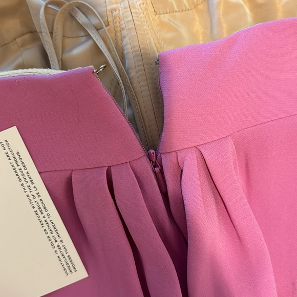 NWT Oscar de la Renta bow-embellished long strapless dress - Picture 11 of 12